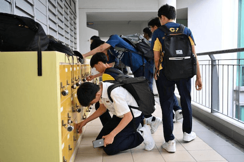 enfants à singapour