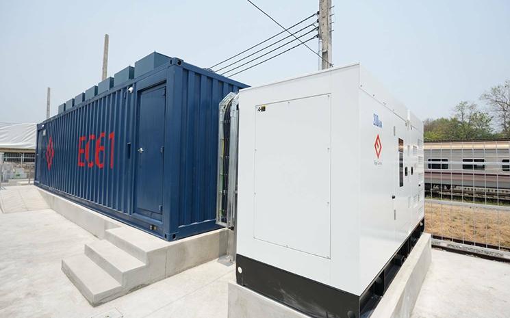 Vue d'un Edge center a Chiang Mai