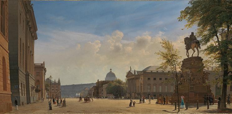 Tableau Eduard Gärtner Unter den Linden