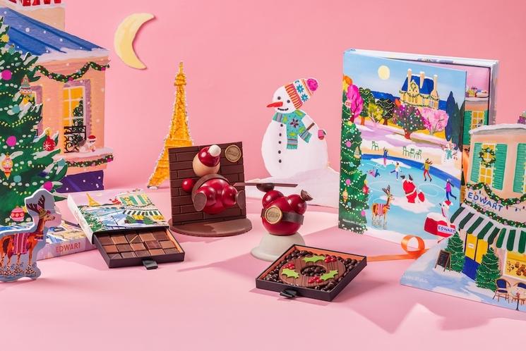 Publicité chocolats Edwart