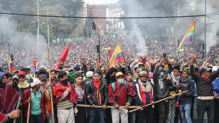 Manifestations indigènes en Equateur, 2019