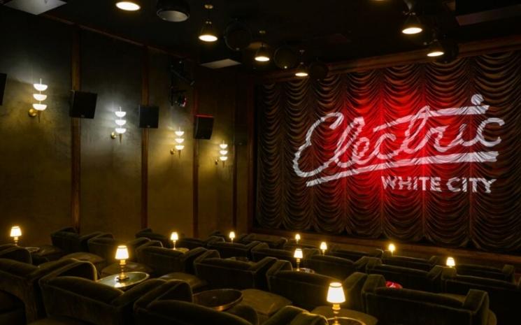 Capture d'écran du site de l'Electric Cinema de White City
