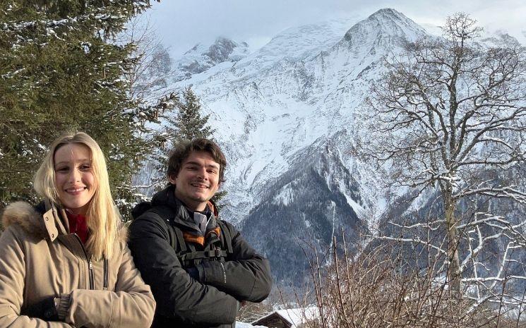 Elodie et Dimitri en Suisse pour l'Odyssée managériale