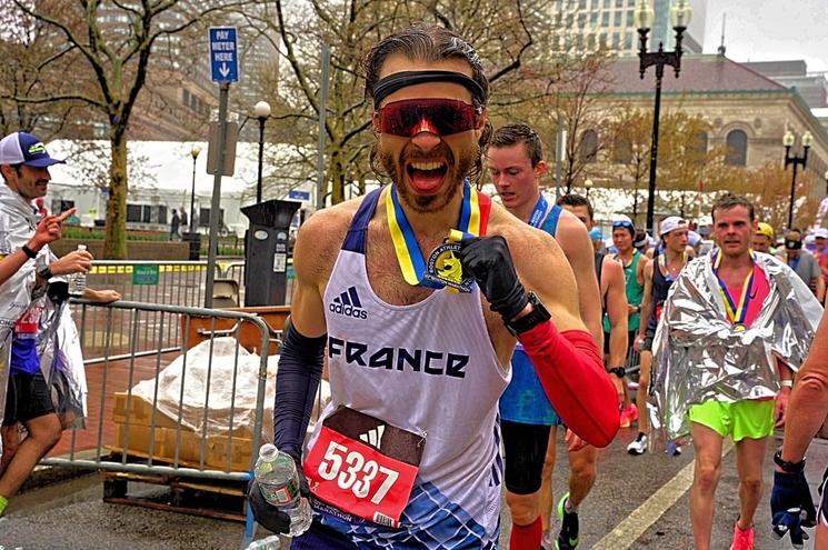Elvin Leroux avec sa médaille
