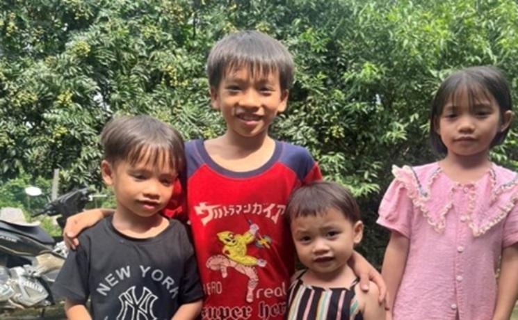 Enfants de Hien Quan. Montagnes du Nord Vietnam. Crédits Enfants du Mékong