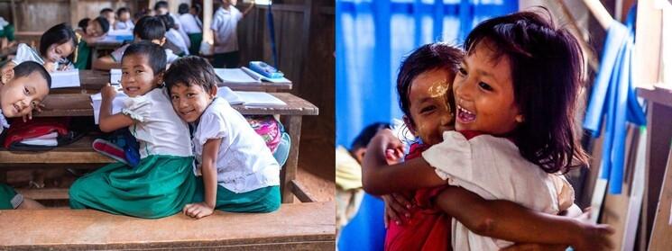 Enfants du Mékong Photos Antoine Besson