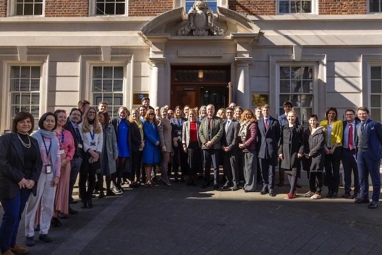 L’équipe de la Délégation de l’Union Européenne au Royaume-Uni