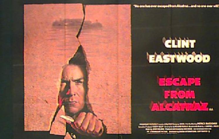 Affiche du film Les évadés d'Alcatraz
