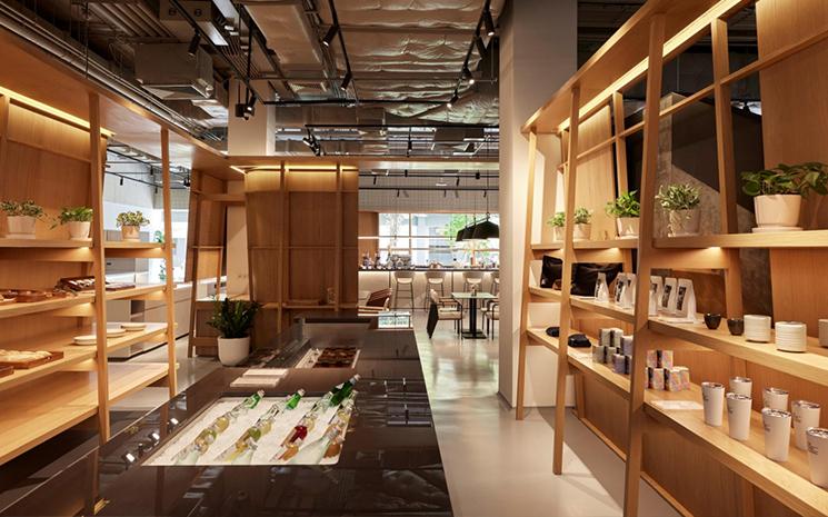 Vue de l'espace commercial de The Food School Bangkok