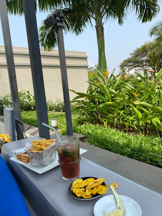 Brunch au Novotel Cotonou orisha