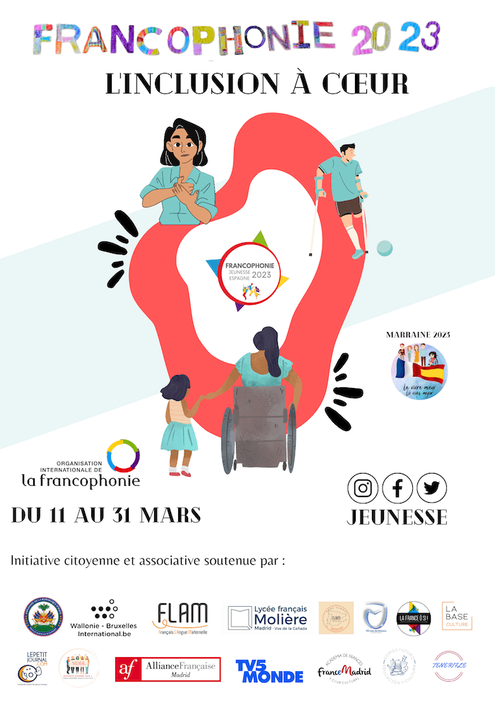 affiche de la francophonie 2023