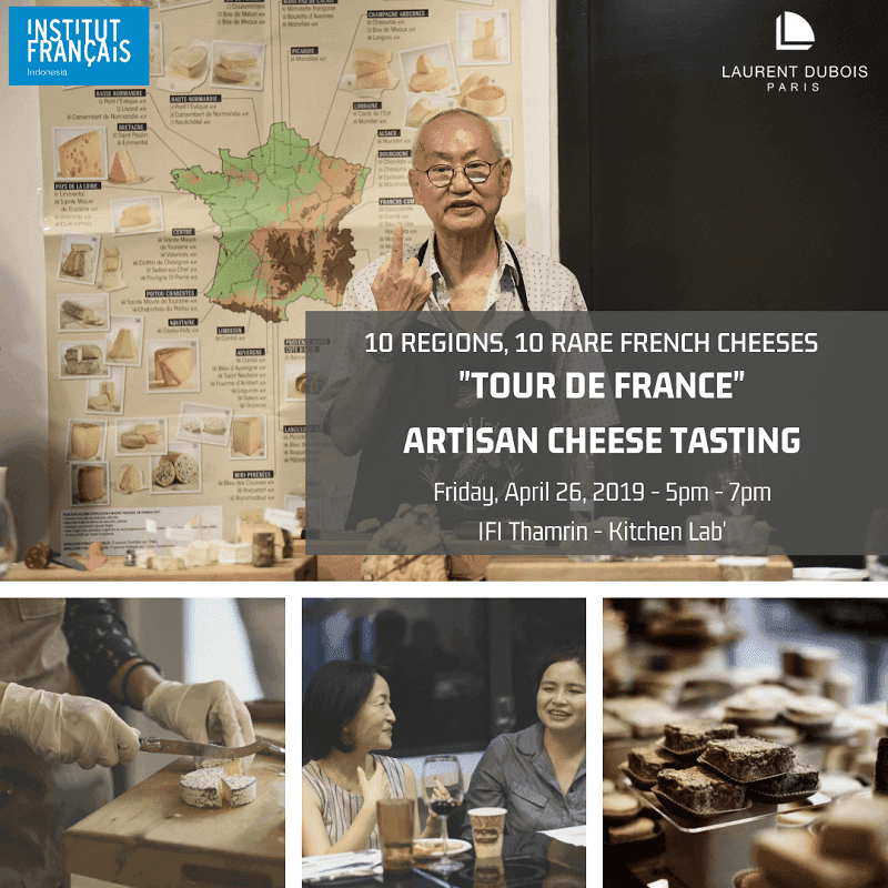 à l’Institut Français d’Indonésie, Jl. M.H. Thamrin No.20, Jakarta.