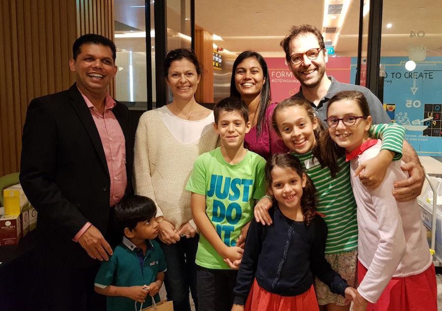 Launch of Nilu Tea with Mr Geeth Jayasinghe, First Secretary (E & LW) Sri Lanka High Commission in Singapore, and the Lambert-Dissescou family