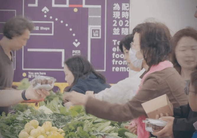 Farmer's market à Central