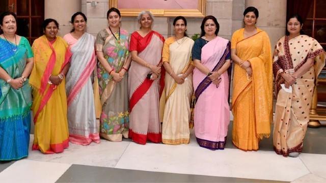 les femmes du gouvernement Modi en 2021