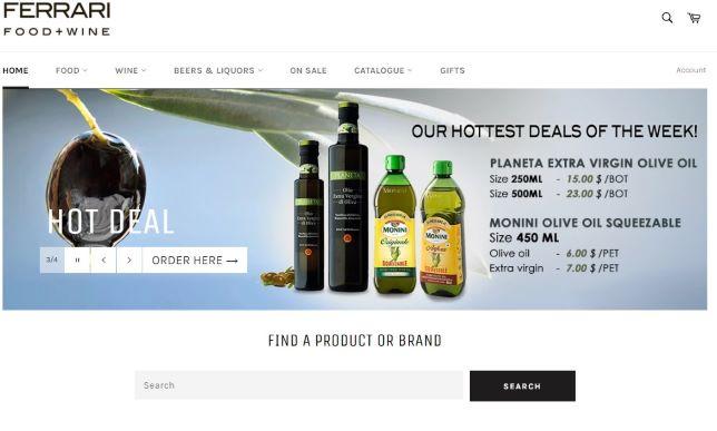 ferrari food singapour