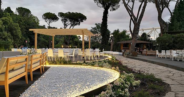 Rome by night aux Giardini Dell'Eden