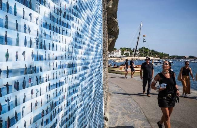 les oeuvres du Festival Incadaqués dans la rue