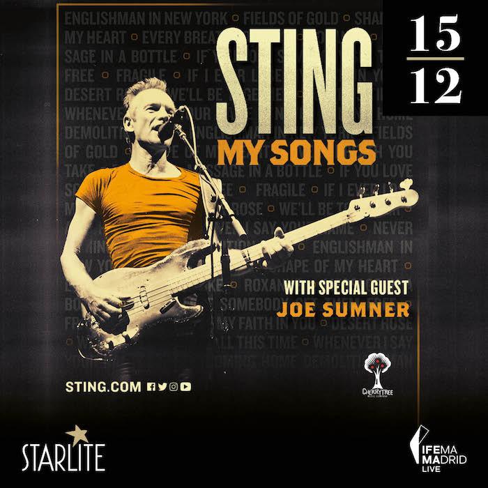 affiche de sting