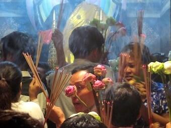 Fete de Pchum ben au Cambodge