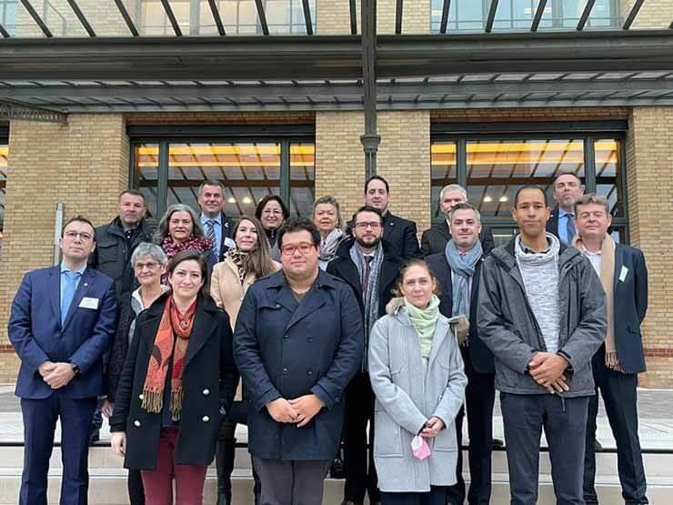 Les Conseillers du groupe Écologie et Solidarité présents à Paris