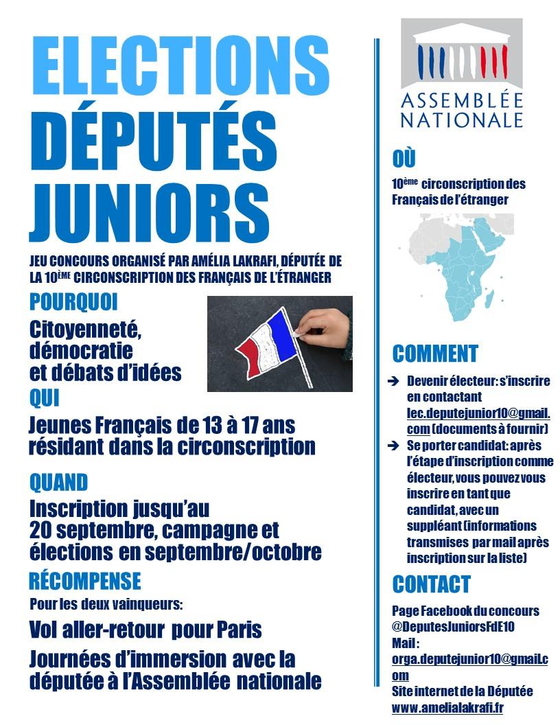 élection députés juniors
