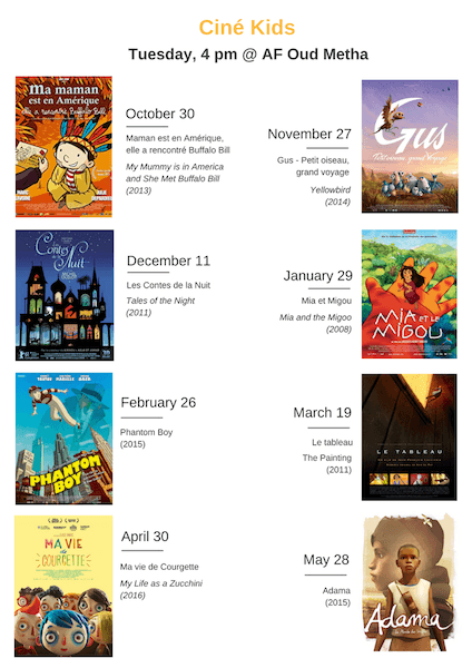 Flyer ciné enfants