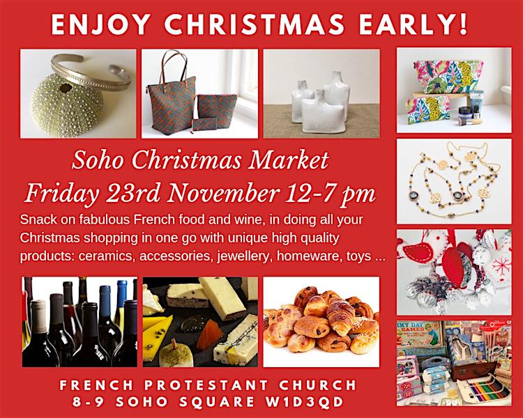 marché noel église protestante londres