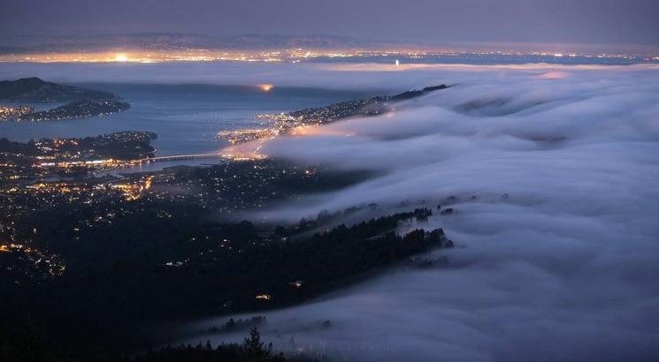 Photo de San Francisco sous le brouillard