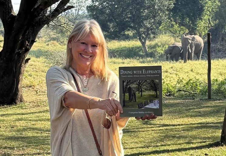 Dining with Elephants - Françoise Malby Anthony