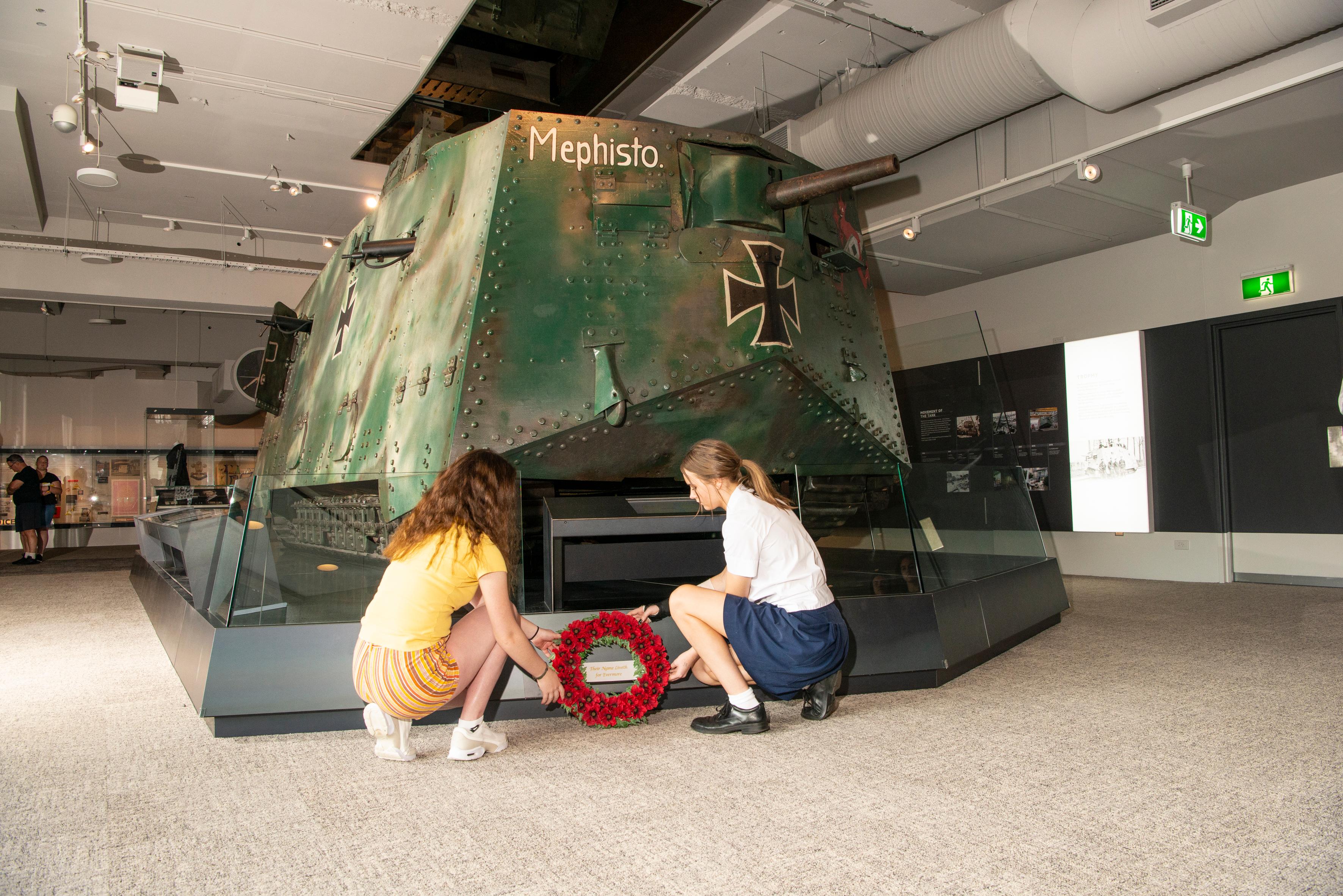 French student visit to Queensland Museum