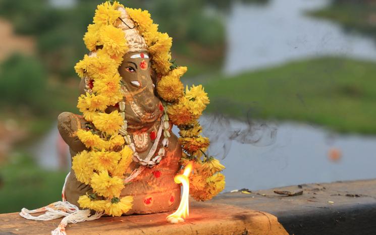Ganesh Chaturthi. Photo : Anne-Mathilde Thevenin