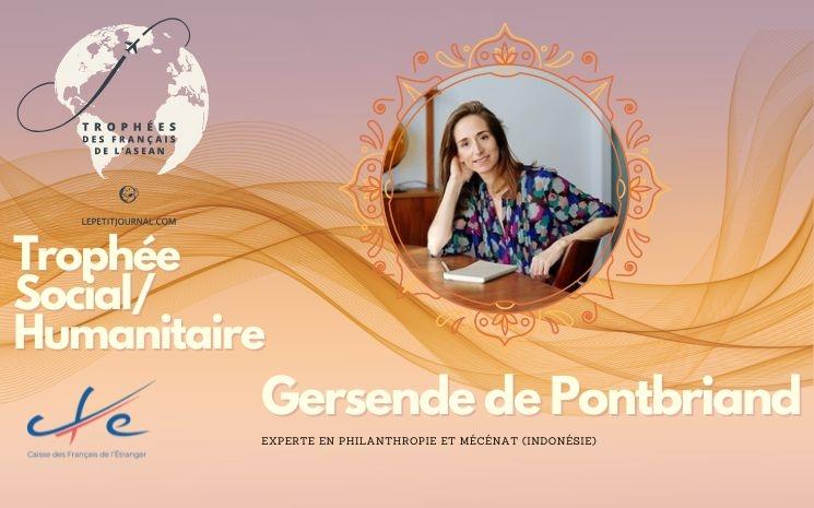 Gersende de Pontbriand, Experte en philanthropie et mécénat (Indonésie)