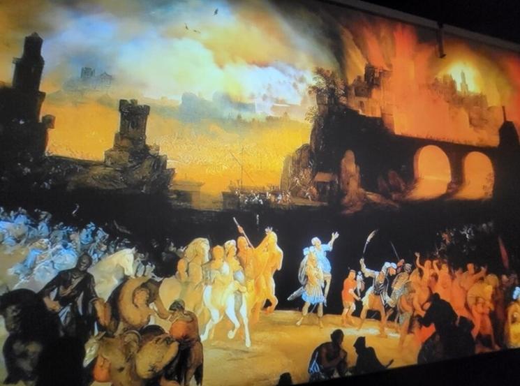 histoire fresque tombe françois