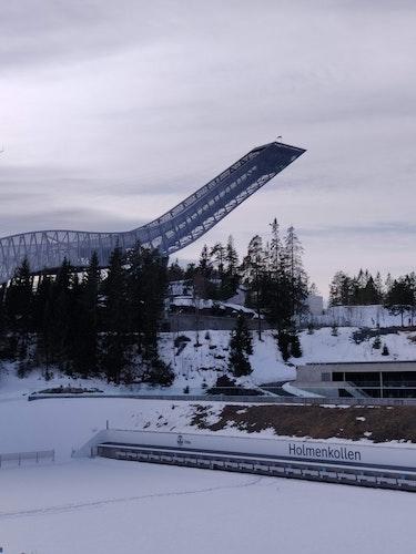 piste saut ski Holmenkollen Norvège