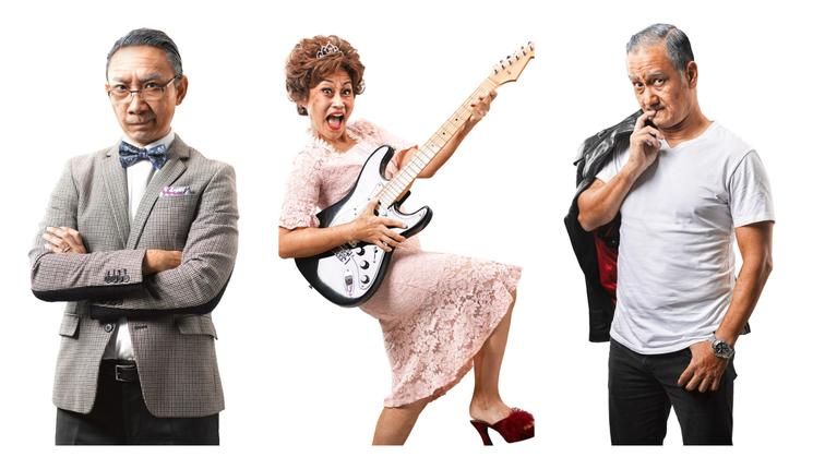 Hossan Leong, Denise Tan et Gurmit Singh Forever Young spectacle singapour