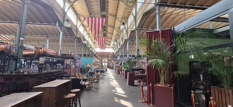 Photo de l'intérieur de l'ArminiusMarkthalle
