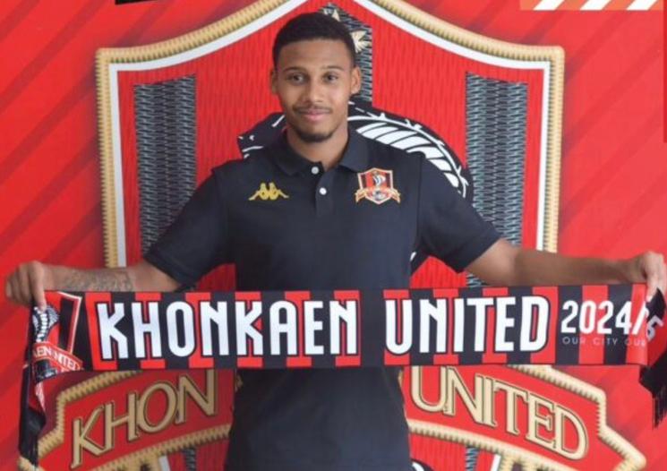 Steve Ambri à son arrivée à Khon Kaen