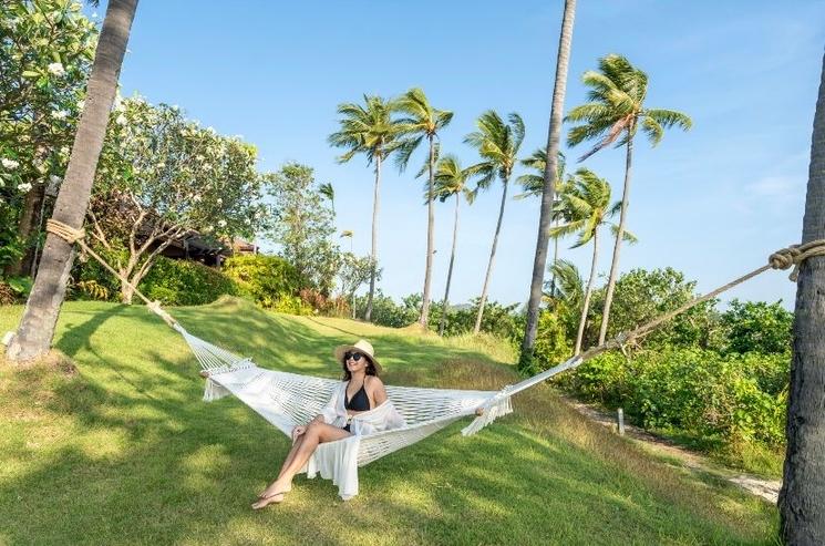 Femme dans un hamac, Pullman Phuket
