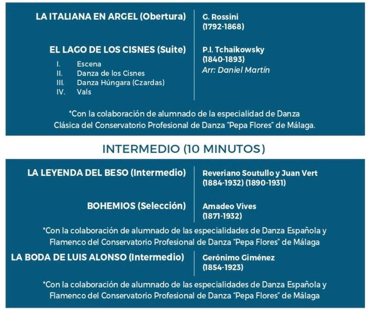 Orchestra municipal Malaga