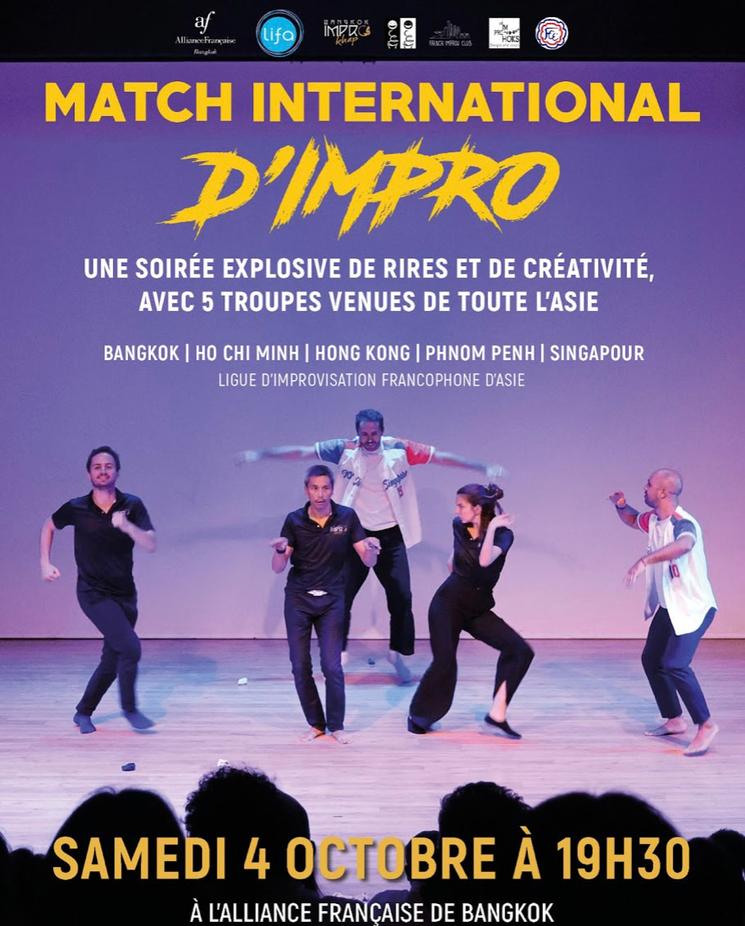 Affiche impro Bangkok