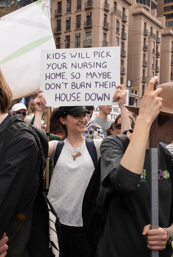 thunberg greta manifestation melbourne
