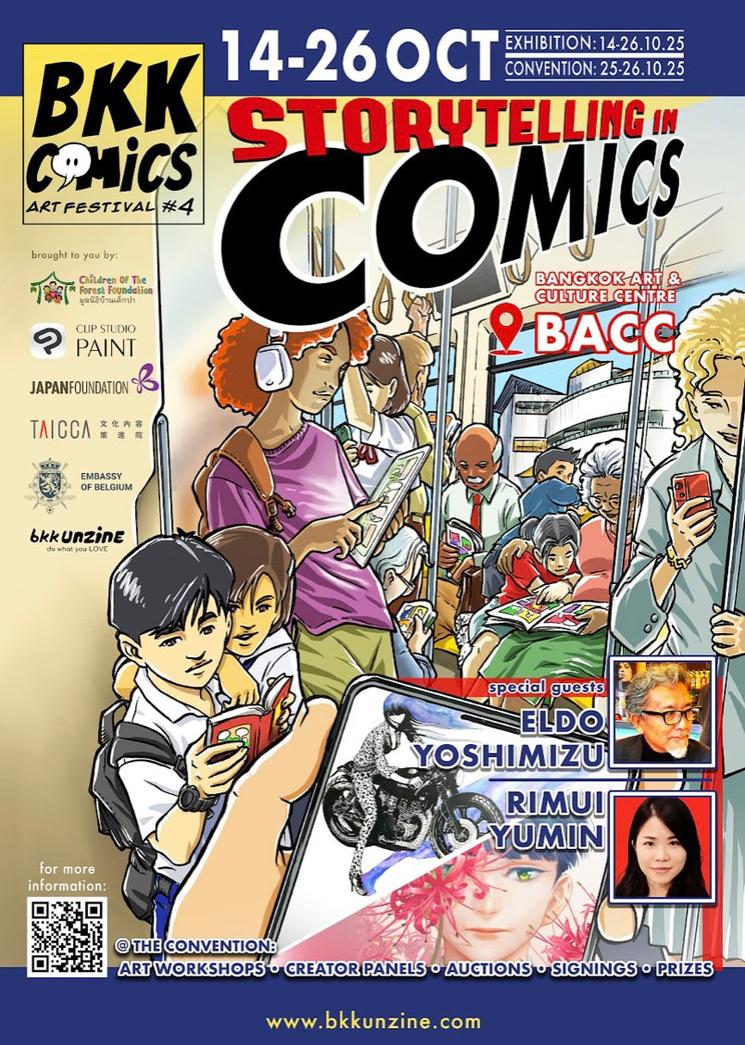 Affiche BD Bangkok 2025