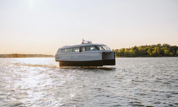 Ferry électrique volant Candela