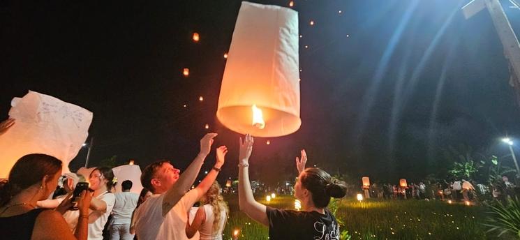 Yi Peng 2025 à Chiang Mai