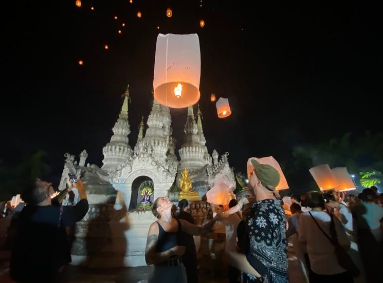 Yi Peng 2025 à Chiang Mai