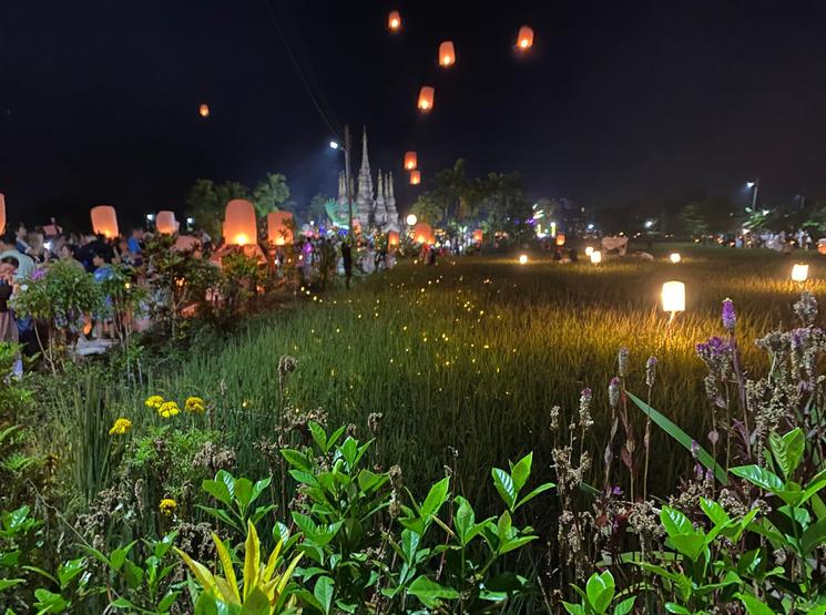 Yi Peng 2025 à Chiang Mai