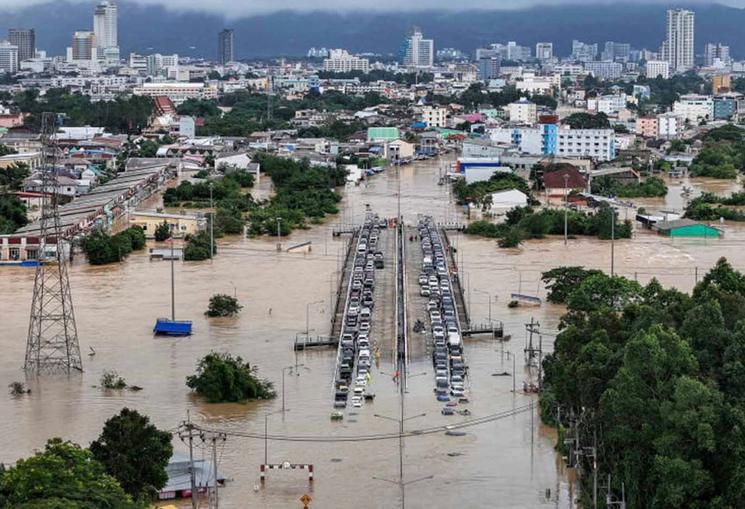 Inondations sud Thaïlande