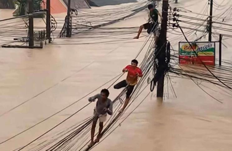 Inondations sud Thaïlande