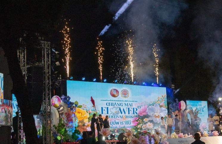 Festival fleurs Chiang Mai